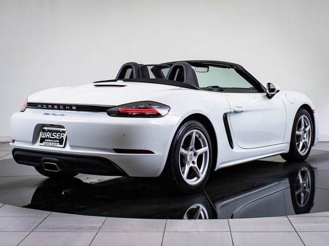 used 2021 Porsche 718 Boxster car, priced at $46,498