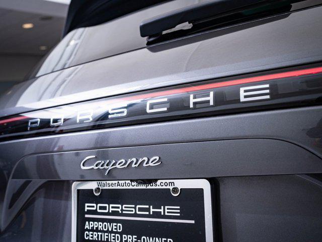 used 2023 Porsche Cayenne car, priced at $73,498