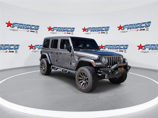 used 2019 Jeep Wrangler Unlimited car, priced at $25,286