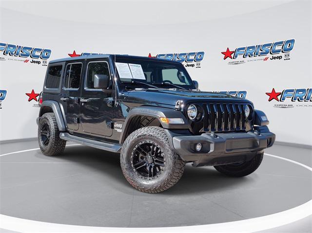 used 2020 Jeep Wrangler Unlimited car, priced at $26,998