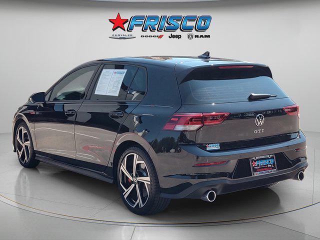 used 2024 Volkswagen Golf GTI car, priced at $30,549