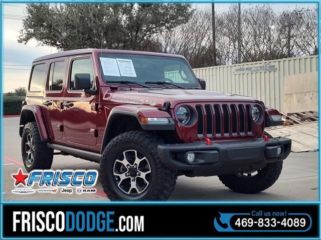 used 2021 Jeep Wrangler Unlimited car, priced at $39,866