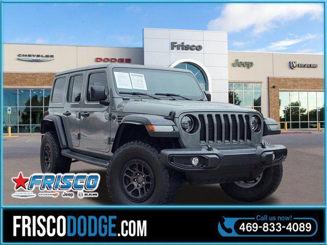 used 2023 Jeep Wrangler car, priced at $40,253