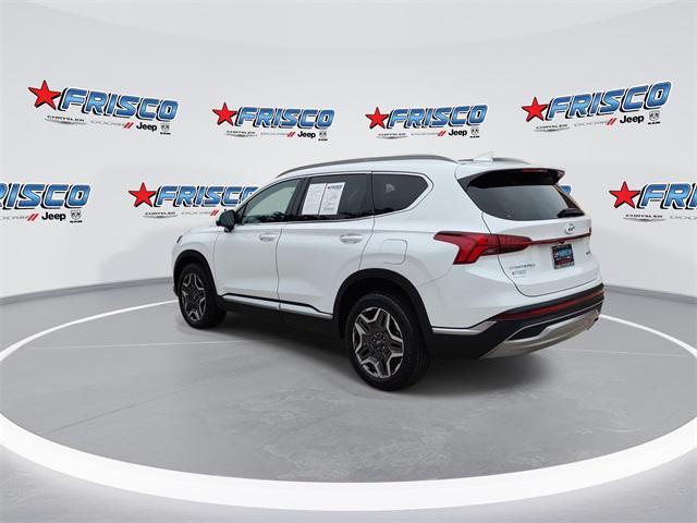 used 2021 Hyundai Santa Fe car, priced at $24,599