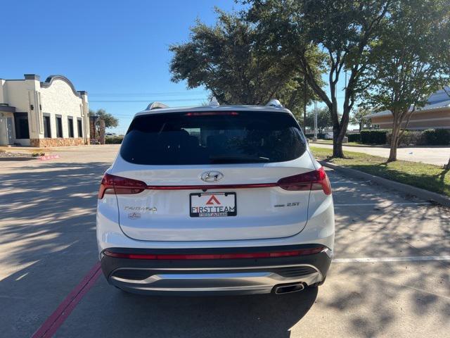 used 2021 Hyundai Santa Fe car, priced at $25,728