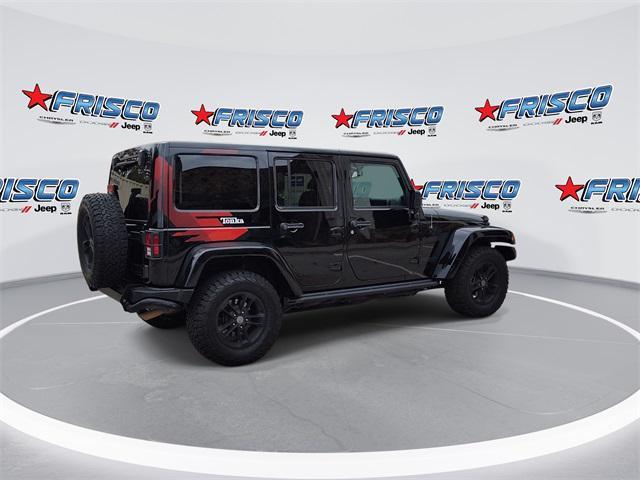 used 2017 Jeep Wrangler Unlimited car, priced at $23,892