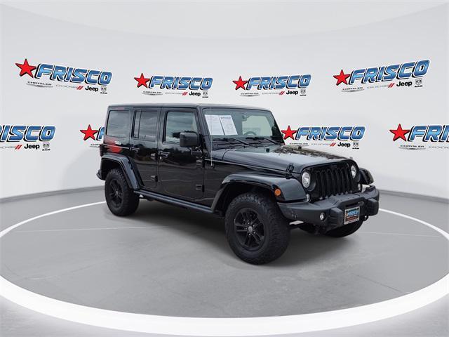 used 2017 Jeep Wrangler Unlimited car, priced at $23,892