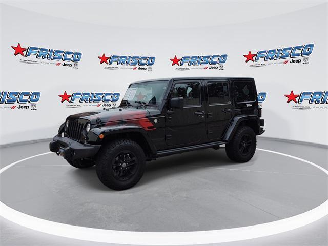 used 2017 Jeep Wrangler Unlimited car, priced at $23,892