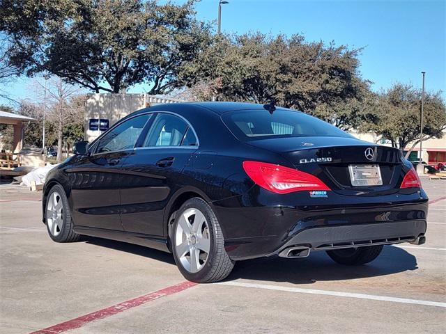 used 2016 Mercedes-Benz CLA-Class car, priced at $14,677