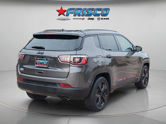 used 2021 Jeep Compass car, priced at $20,000