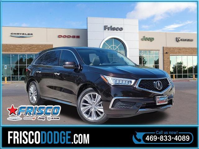 used 2018 Acura MDX car, priced at $22,977