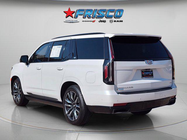used 2023 Cadillac Escalade car, priced at $68,803