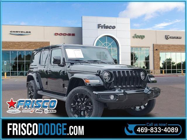 used 2022 Jeep Wrangler Unlimited car, priced at $41,883