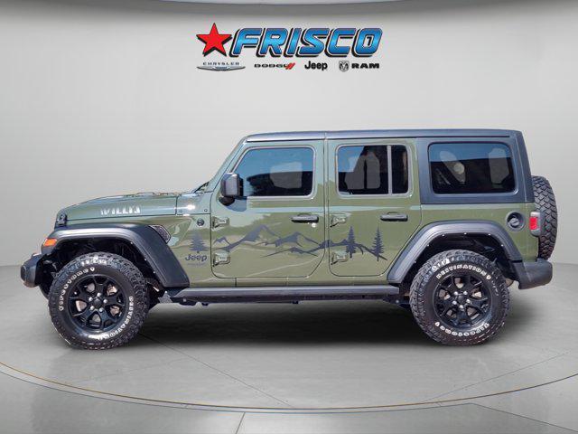 used 2021 Jeep Wrangler car, priced at $28,330