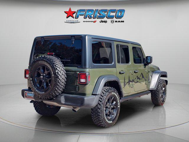 used 2021 Jeep Wrangler car, priced at $28,330