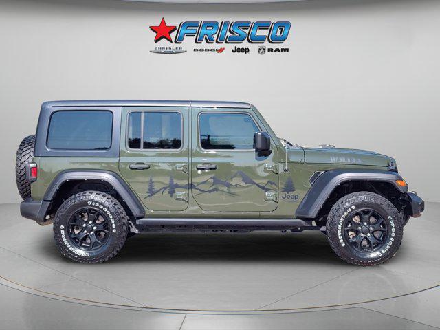 used 2021 Jeep Wrangler car, priced at $28,330