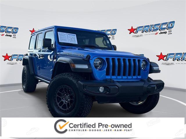 used 2022 Jeep Wrangler Unlimited car, priced at $38,974