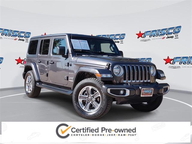 used 2020 Jeep Wrangler Unlimited car, priced at $28,794