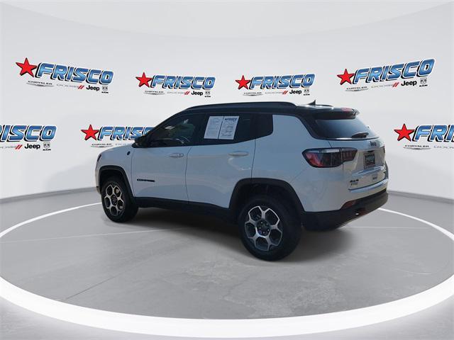 used 2022 Jeep Compass car, priced at $23,266