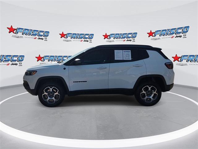 used 2022 Jeep Compass car, priced at $23,266