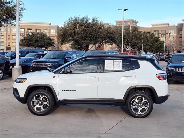 used 2022 Jeep Compass car, priced at $21,405