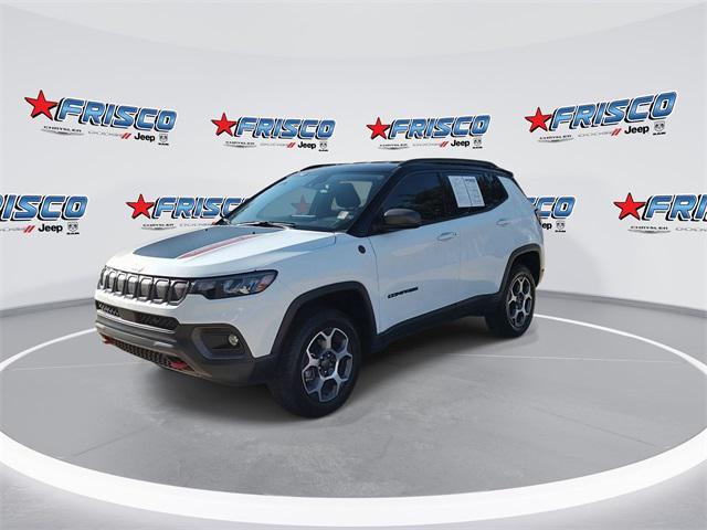 used 2022 Jeep Compass car, priced at $23,266