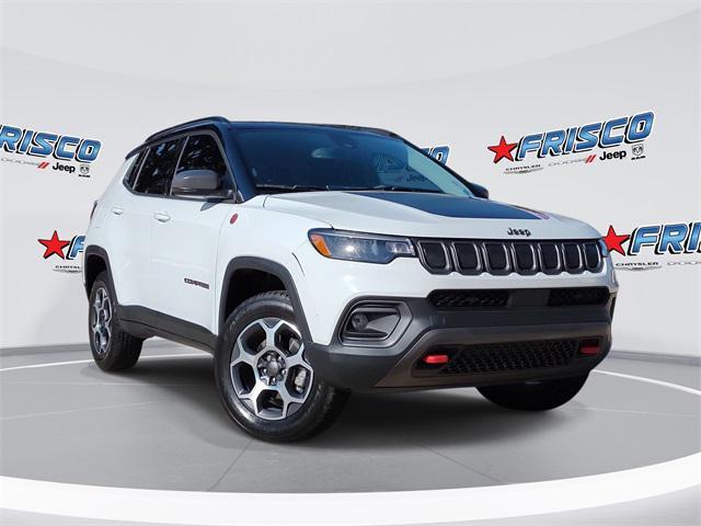 used 2022 Jeep Compass car, priced at $23,266