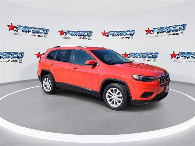 used 2021 Jeep Cherokee car, priced at $19,542