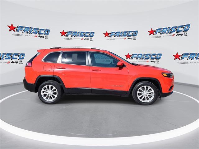 used 2021 Jeep Cherokee car, priced at $18,700