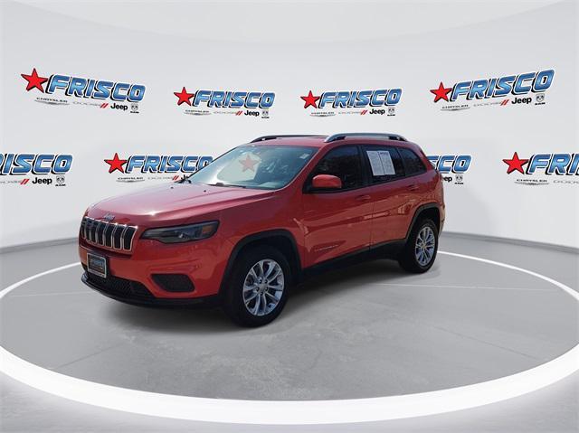 used 2021 Jeep Cherokee car, priced at $19,542