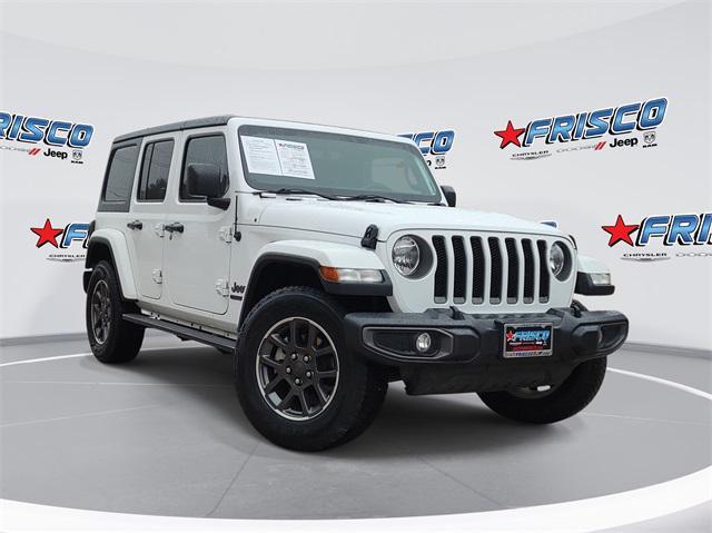 used 2021 Jeep Wrangler Unlimited car, priced at $32,292