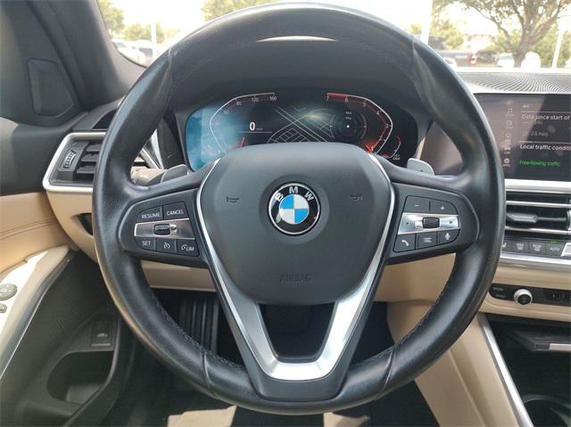 used 2021 BMW 330 car, priced at $25,000