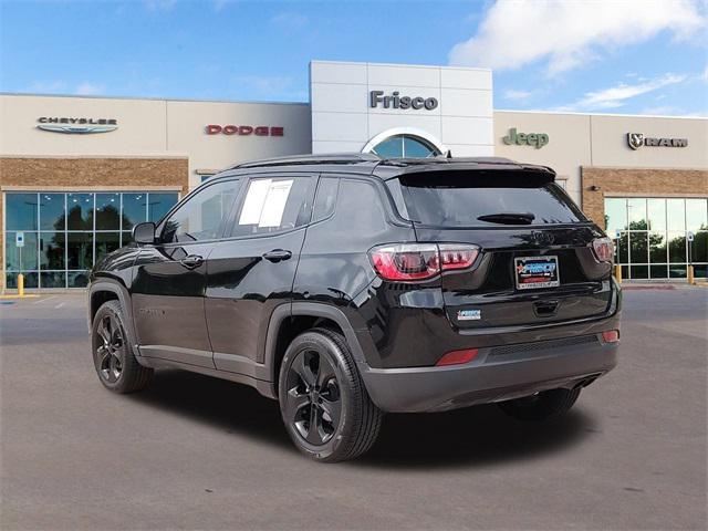 used 2021 Jeep Compass car, priced at $18,526