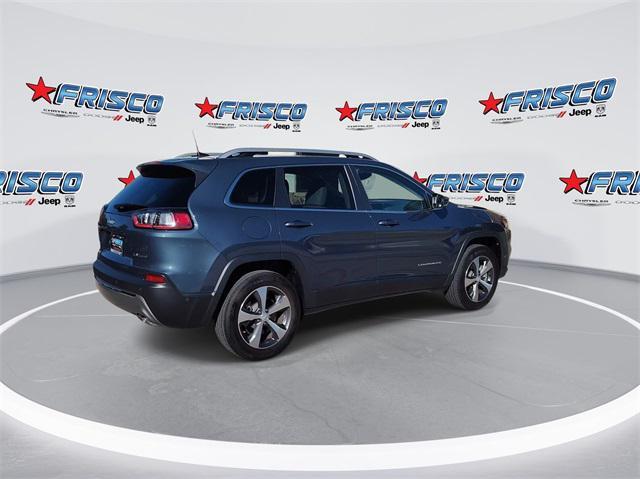 used 2021 Jeep Cherokee car, priced at $25,011