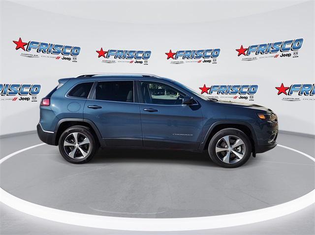 used 2021 Jeep Cherokee car, priced at $25,011