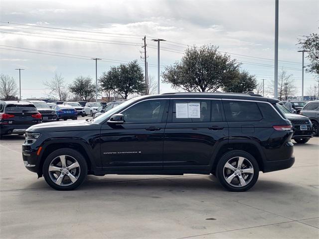 used 2021 Jeep Grand Cherokee L car, priced at $33,885