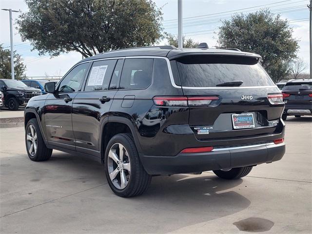 used 2021 Jeep Grand Cherokee L car, priced at $33,885