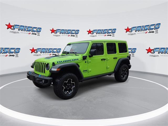 used 2021 Jeep Wrangler Unlimited 4xe car, priced at $35,072