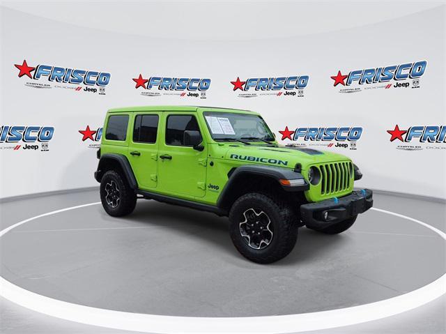 used 2021 Jeep Wrangler Unlimited 4xe car, priced at $35,072