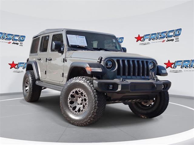 used 2021 Jeep Wrangler Unlimited car, priced at $31,479