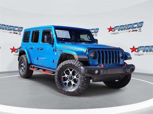 used 2021 Jeep Wrangler Unlimited car, priced at $42,094