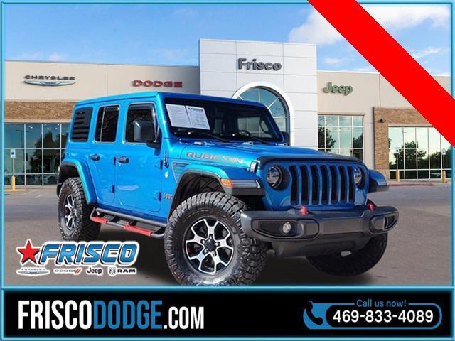 used 2021 Jeep Wrangler Unlimited car, priced at $38,496