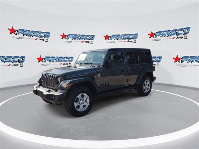 used 2022 Jeep Wrangler Unlimited car, priced at $34,593