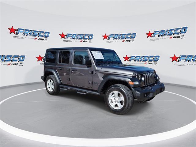 used 2022 Jeep Wrangler Unlimited car, priced at $34,593