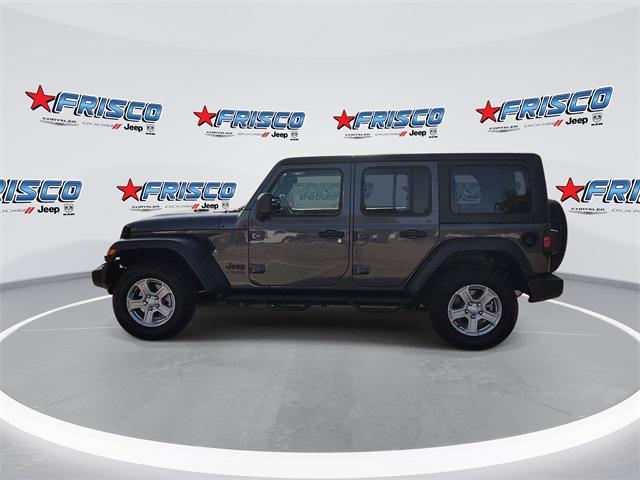 used 2022 Jeep Wrangler Unlimited car, priced at $34,593