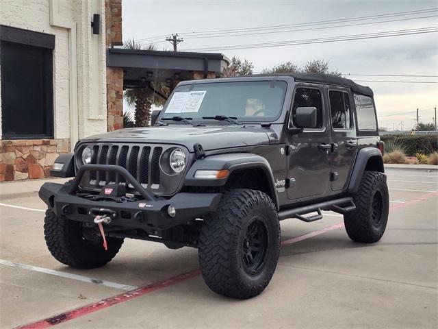 used 2020 Jeep Wrangler Unlimited car, priced at $26,287