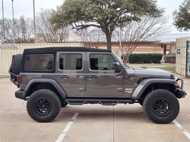 used 2020 Jeep Wrangler Unlimited car, priced at $26,287