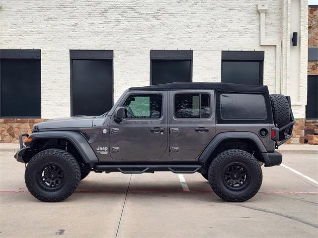 used 2020 Jeep Wrangler Unlimited car, priced at $26,287