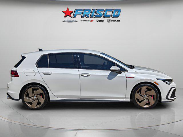 used 2024 Volkswagen Golf GTI car, priced at $22,555