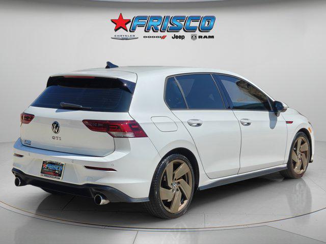 used 2024 Volkswagen Golf GTI car, priced at $22,555